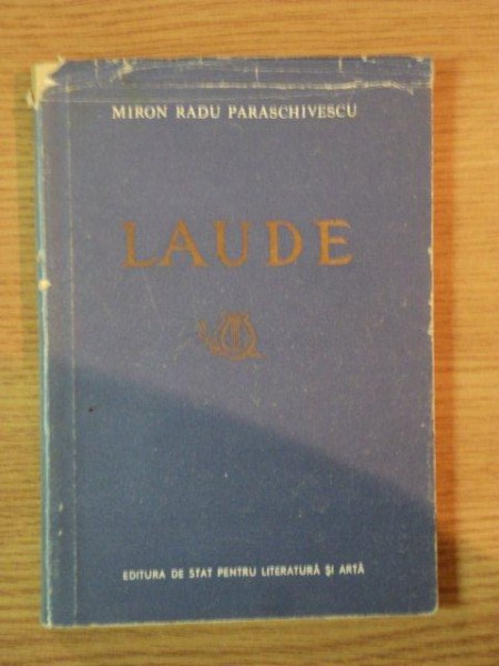 LAUDE de MIRON RADU PARASCHIVESCU , 1953