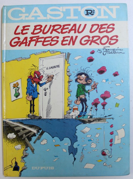 LE BUREAU DES GAFFES EN GROS par FRANQUIN et JIDEHEM , 1978