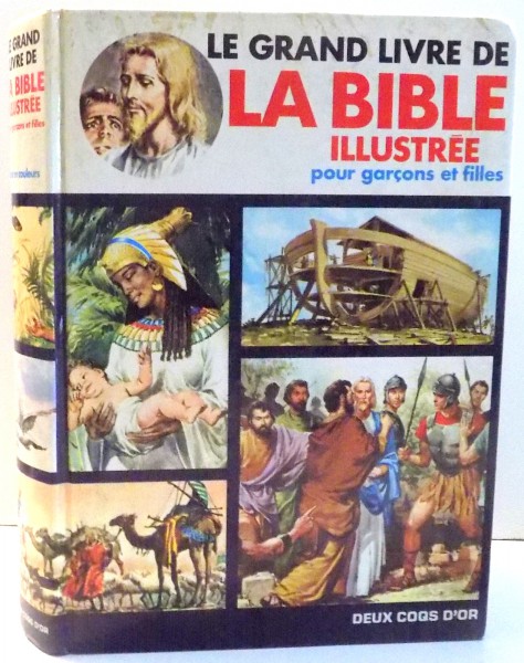 LE GRAND LIVRE DE LA BIBLE ILLUSTREE POUR GARCONS ET FILLES , 1989