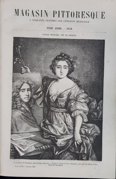 LE MAGASIN PITTORESQUE sous la direction de M. EDOUARD CHARTON - PARIS, 1859