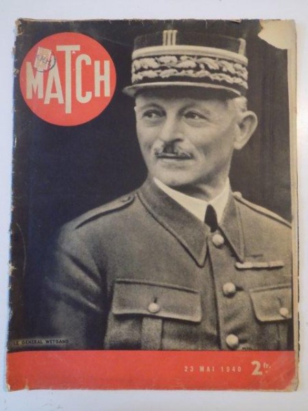 LE MATCH DE LA GUERRE, 23 MAI 1940