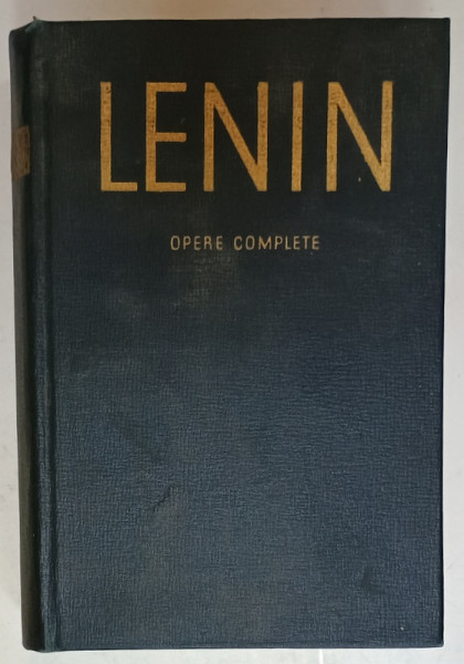 LENIN, OPERE COMPLETE , VOLUMUL 12 , 1962