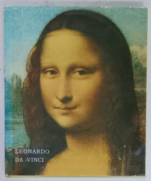 LEONARDO DA VINCI , de I. SABETAY , ALBUM DE ARTA CU TEXT IN LIMBA ROMANA , 1967