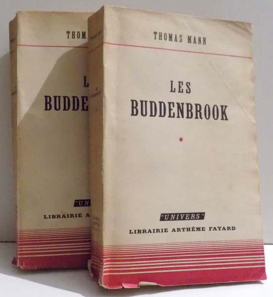 LES BUDDENBROOK , VOL. I-II par THOMAS MANN , 1950