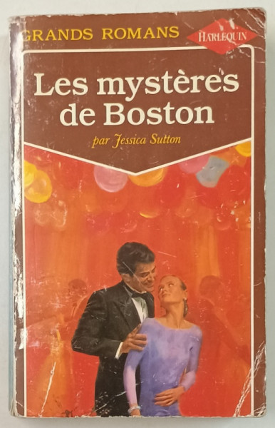 LES MYSTERES DE BOSTON par JESSICA SUTTON , 1988, PREZINTA URME DE UZURA