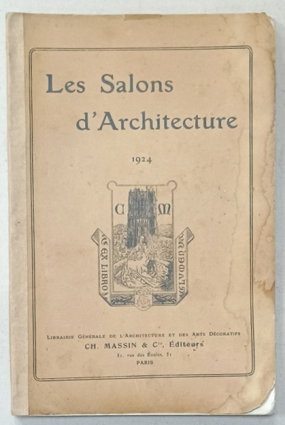 LES SALONS D 'ARCHITECTURE , 1924