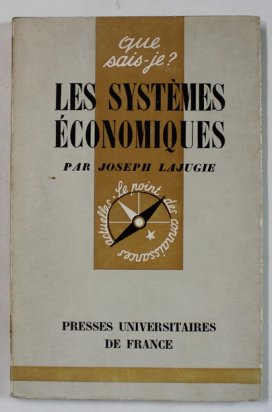 LES SYSTEMES ECONOMIQUES par JOSEPH LAJUGIE , 1961