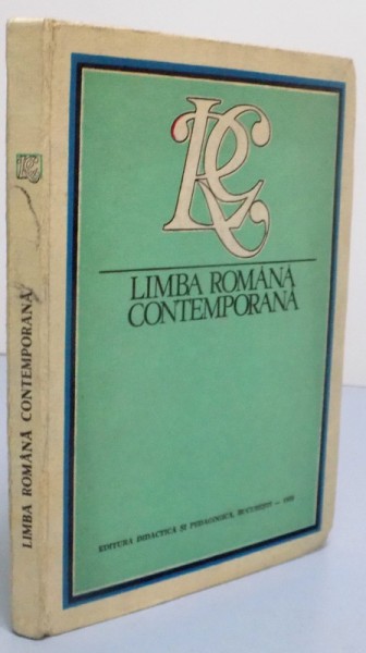 LIMBA ROMANA CONTEMPORANA , 1985