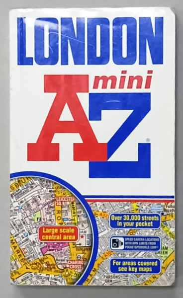 LONDON MINI A- Z , MINI STREET ATLAS , 2011