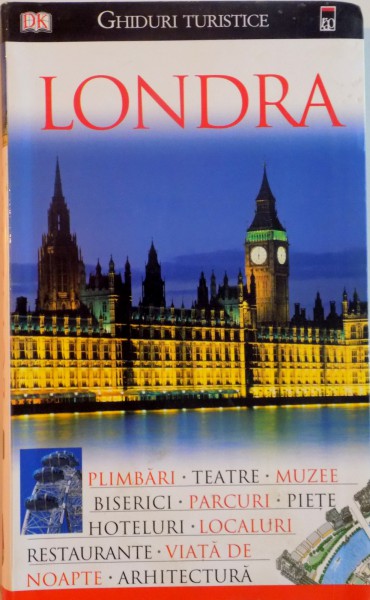 LONDRA, COLECTIA GHIDURI TURISTICE de MICHAEL LEAPMAN, 2007