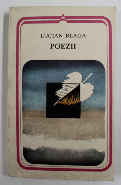 LUCIAN BLAGA - POEZII , 1986