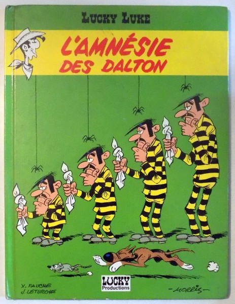 LUCKY LUKE, L`AMNESIE DES DALTON par X. FAUCHE, J. LETURGIE , 1991