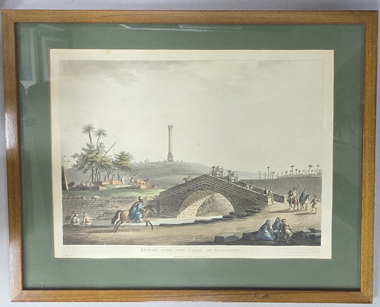 Luigi Mayer(1755-1803) - Pod peste Canalul din Alexandria