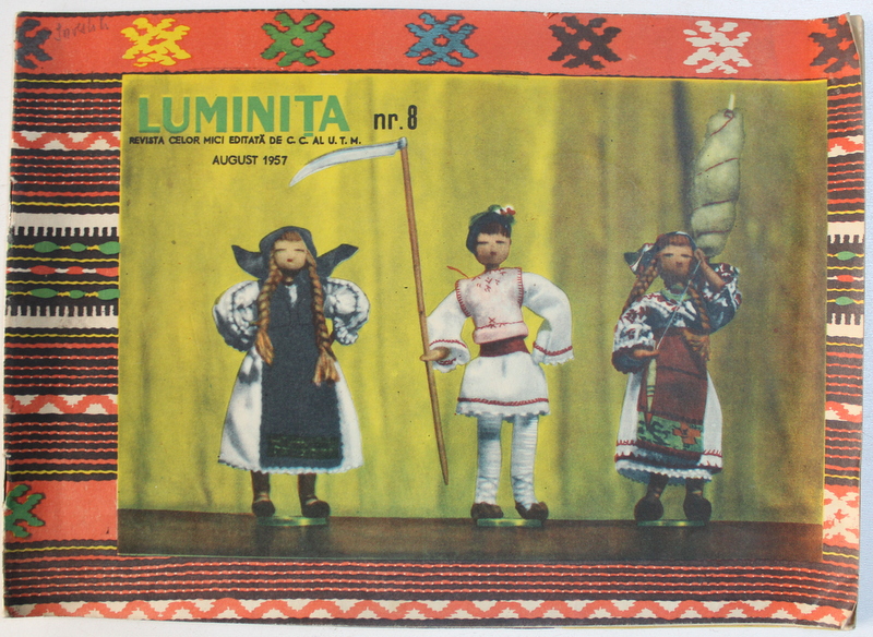 LUMINITA , REVISTA CELOR MICI , NR. 8 / AUGUST,  1957