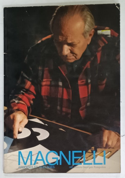MAGNELLI , ARDOISES ET COLLAGES , 1987
