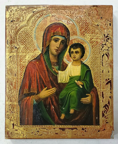 Maica Domnului, Kazanskaya, Scoala Rusa, cca. 1900