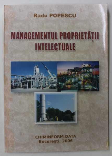 MANAGEMENTUL PROPRIETATII INTELECTUALE de RADU POPESCU , 2006