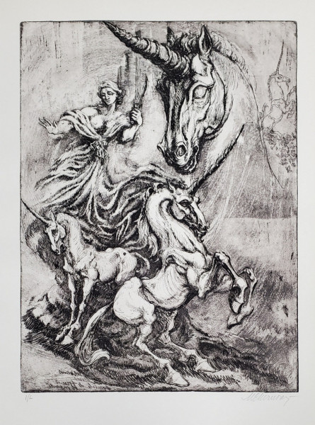 Marcel Chirnoaga (1930-2008) - Inorogul