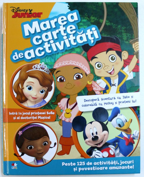 MAREA CARTE DE ACTIVITATI  - DISNEY JUNIOR , 2014