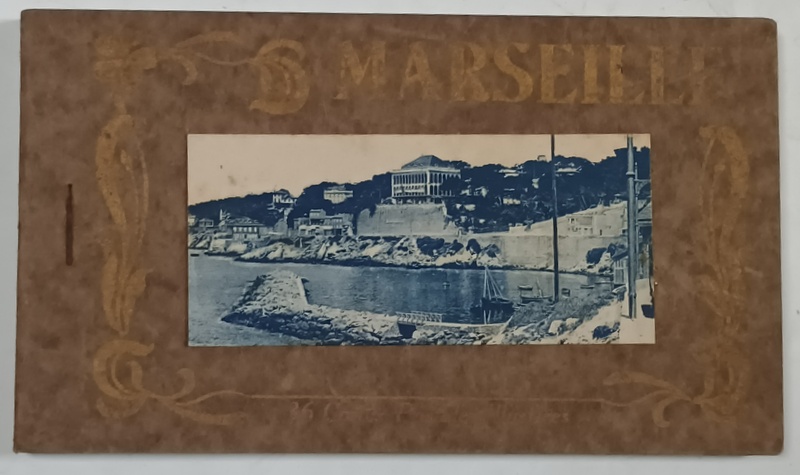 MARSEILLE , MINIALBUM CU 36 CARTI  POSTALE ILUSTRATE , DETASABILE , INCEPUT DE SEC. XX