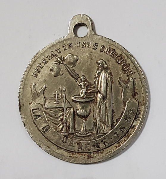 MARTURIE DE BOTEZ DATATA 6 IANUARIE 1887 PE NUMELE DAN BARBU ROMANESCU