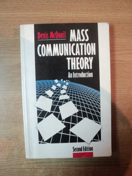 MASS COMMUNICATION THEORY AN INTRODUCTION de DENIS MCQUAIL