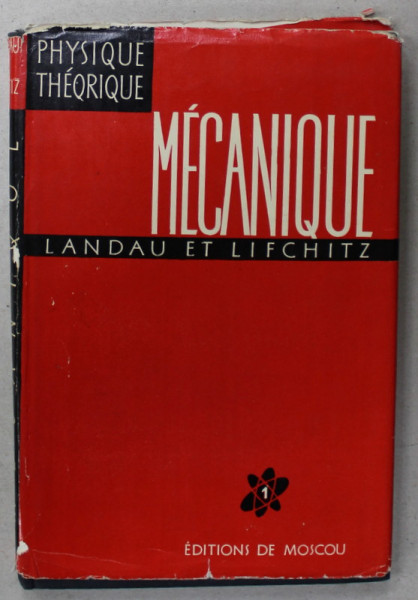 MECANIQUE par LANDAU et  LIFCHITZ , 1966