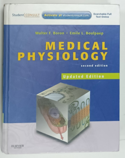 MEDICAL PHYSIOLOGY , A CELLULAR AND MOLECULAR APPROACH by WALTER F. BORON and EMILE L. BOULPAEP , 2009