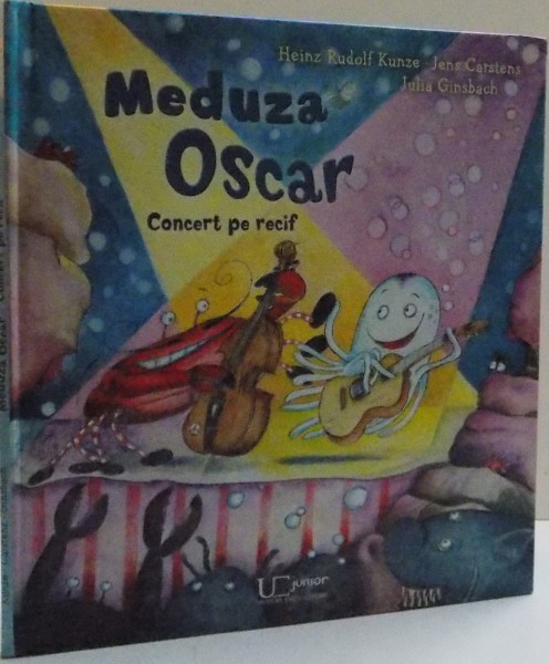 MEDUZA OSCAR, CONCERT PE RECIF, ILUSTRATII de JULIA GINSBACH, 2016