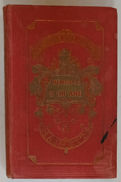 MEMOIRES D ' UNE ANE par Mme LA COMTESSE DE SEGUR , illustres de 58 vignetes par H. CASTELLI , 1920