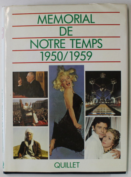 MEMORIAL DE NOTRE TEMPS 1950 / 1959 , ALBUM  ILUSTRAT , 1978