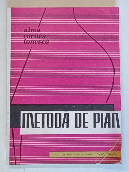 METODA DE PIAN de ALMA CORNEA IONESCU , 1974 * COTOR REFACUT
