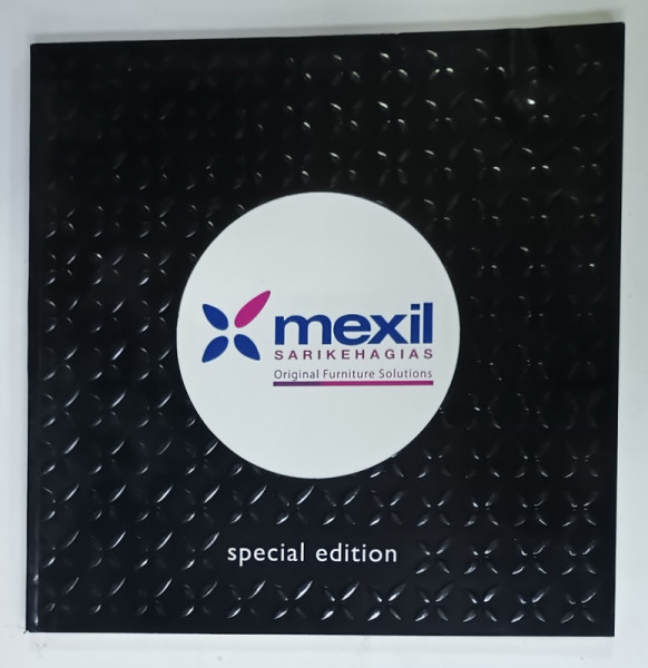 MEXIL SARFIKEHAGIAS , ORIGINAL FURNITURE SOLUTIONS , CATALOG  CU MOBILE PENTRU HOTELURI SI RESTAURANTE , GRECIA , ANII  '90