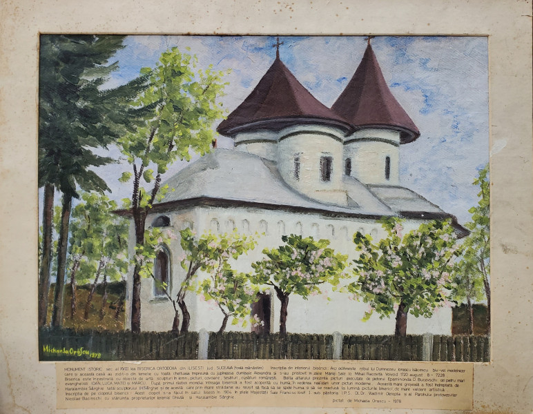Michaela Orascu - Biserica din Ilisesti, Suceava