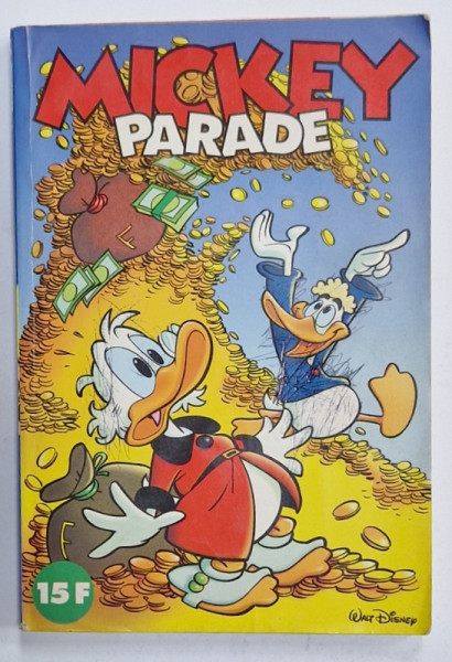 MICKEY PARADE , NO. 220 , REVISTA DE BENZI DESENATE PENTRU COPII IN LIMBA FRANCEZA , 1998