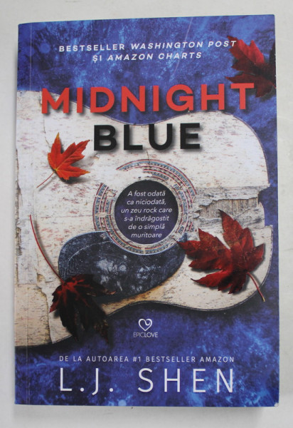 MIDNIGHT BLUE by L.J. SHEN , 2021