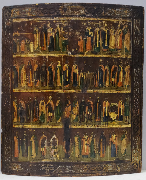 Mineiul Lunii Octombrie, Icoana Scoala Rusa, Secol XIX