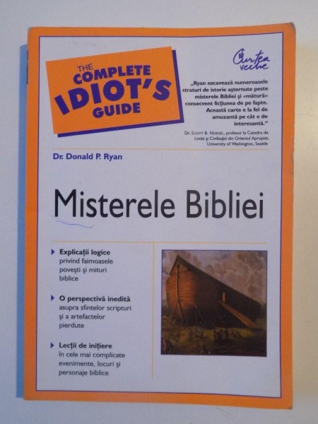 MISTERELE BIBLIEI de DONALD P. RYAN , 2010