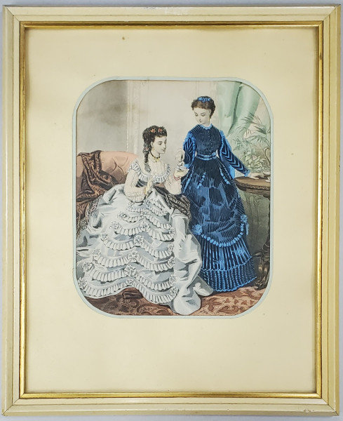 Moda. Costum, Secol XIX, Scena Galanta