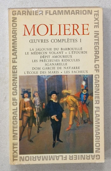 MOLIERE , OEUVRES COMPLETES 1 , THEATRE , 1964