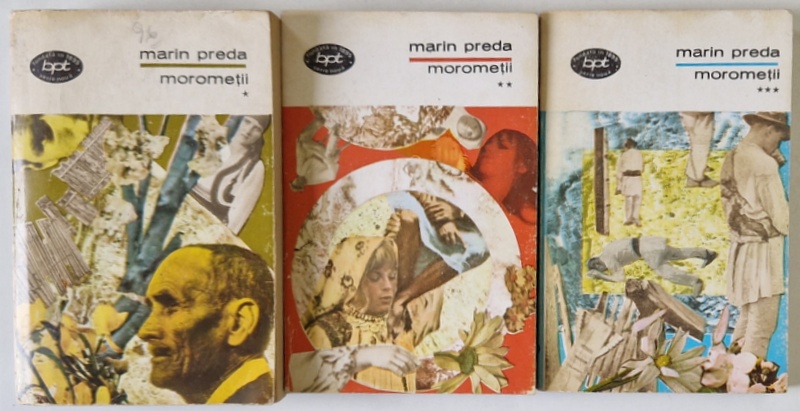 MOROMETII,VOL.I-III-MARIN PREDA,BUC.1970