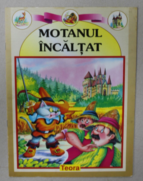 MOTANUL INCALTAT , 1998 , EDITIE ILUSTRATA , MICI DEFECTE