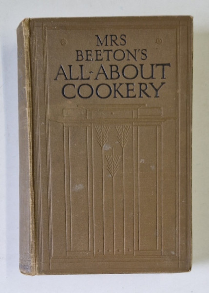 MRS. BEETON 'S ALL - ABOUT BOOK , WITH 12 PLATES IN COLOUR AND OVER 250 ILLUSTRATIONS , 1923