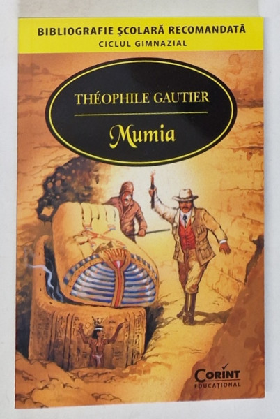 MUMIA , roman de THEOPHILE GAUTIER , 2014