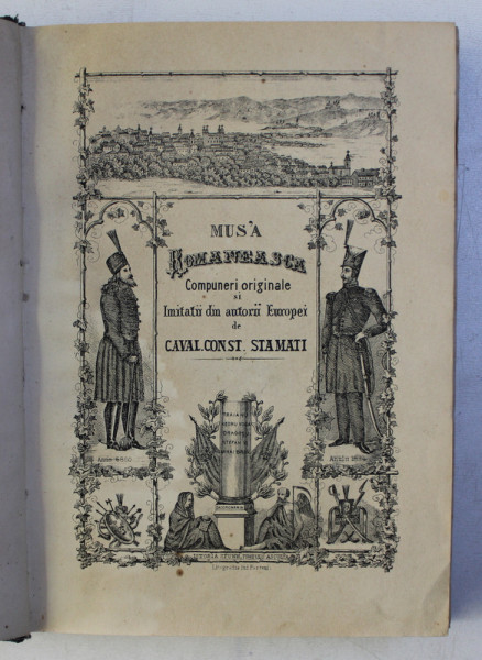 MUSA ROMANEASCA, COMPUNERI ORIGINALA SI IMITATII DIN AUTORII EUROPEI de CAVAL CONST. STAMATI