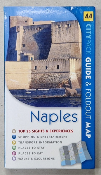 NAPLES , CITY PACK GUIDE and FOLDOUT MAP , 2005