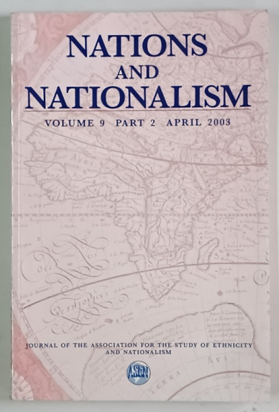 NATIONS AND NATIONALISM , VOLUME 9 , PART 2 , APRIL , 2003