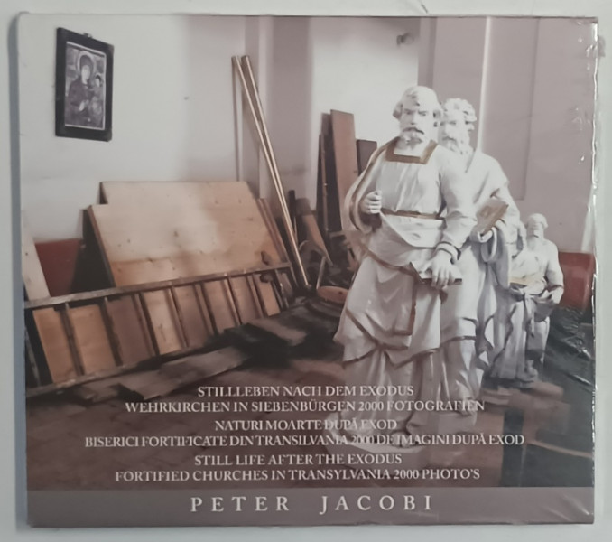 NATURI MOARTE DUPA EXOD , BISERICI FORTIFICATE DIN TRANSILVANIA , 2000 DE IMAGINI , CD AUDIO CU TEXT IN ROMANA, GERMANA , ENGLEZA , SIGILAT , 2009