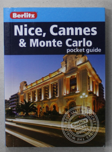 NICE , CANNES  and MONTE CARLO , POCKET GUIDE , 2016
