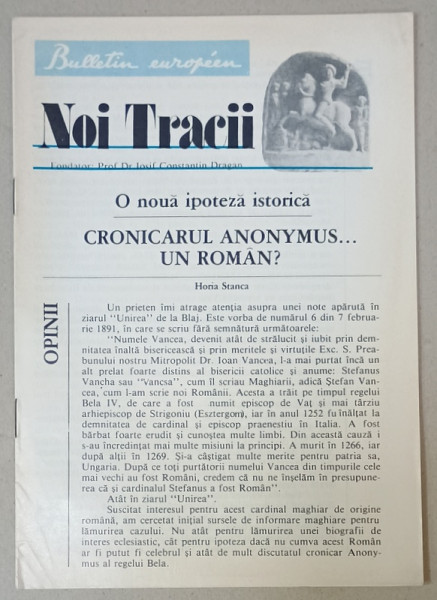 NOI TRACII , REVISTA FONDATA DE JOSIF CONSTANTIN DRAGAN , NR.48 , 1978